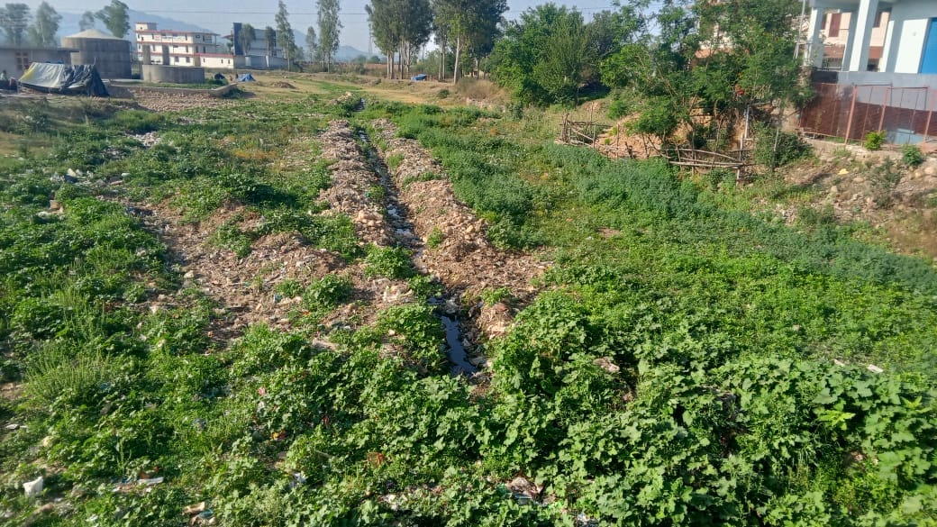 Contaminated water from the market will not reach Jahu drinking water scheme.