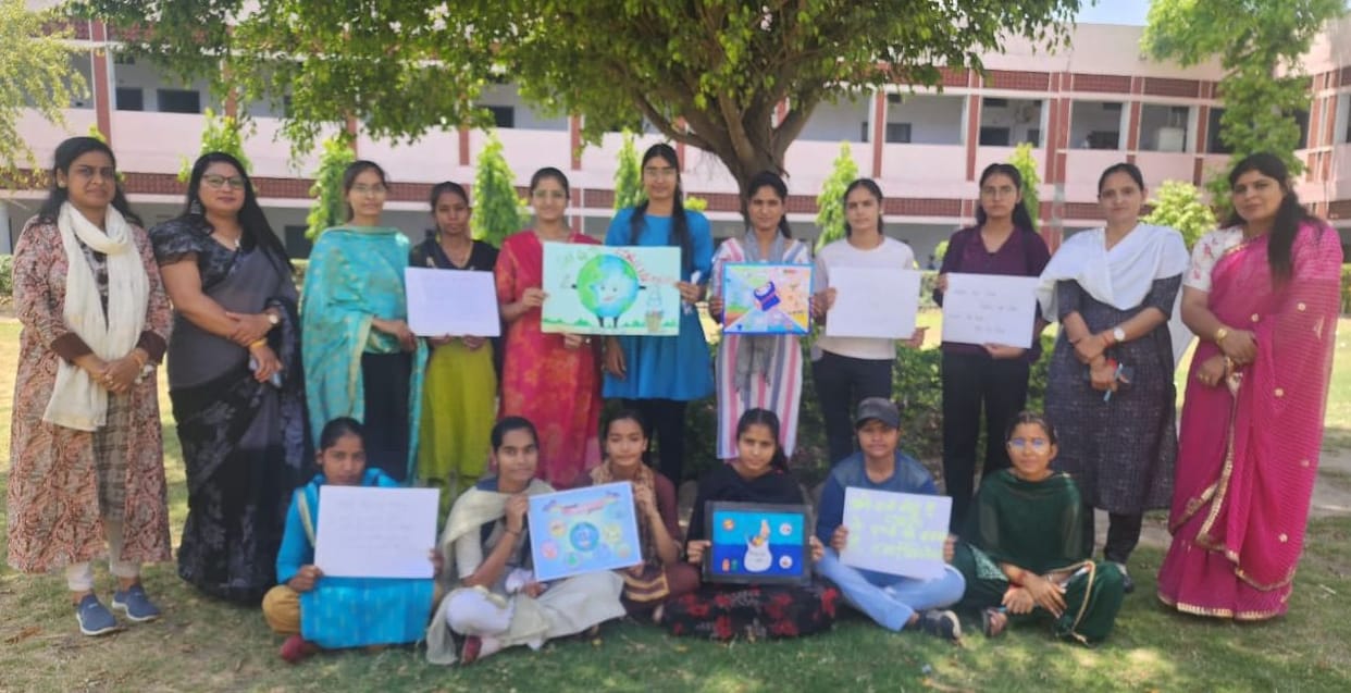 Janta Mahavidyalaya celebrated Earth Day