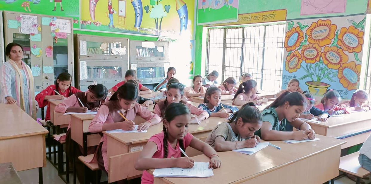 185 girl students of class six took the bridge course examination.