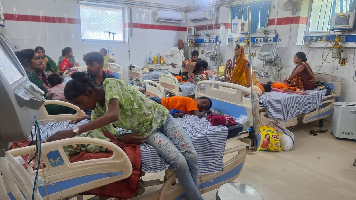 Due to increase in mercury, health of children is deteriorating, patients suffering from vomiting, diarrhea and fever have increased.
