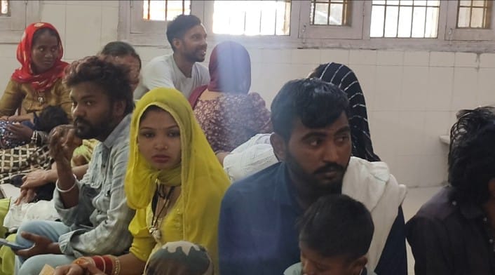 Lock removed from ultrasound center, now testing will be done daily, patients will not have to go to Hisar