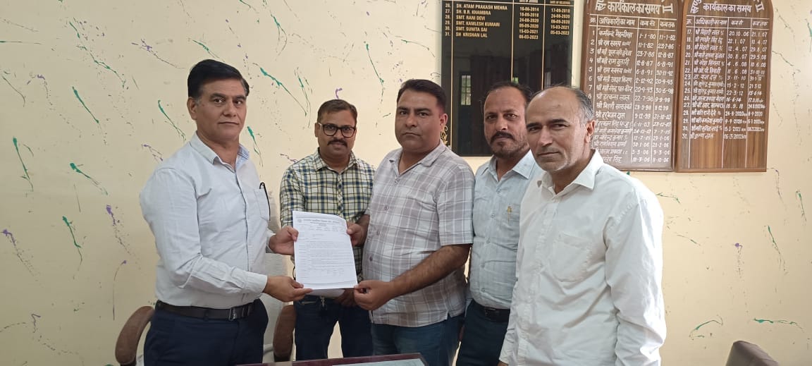 Demand letter handed over to BEO, got assurance