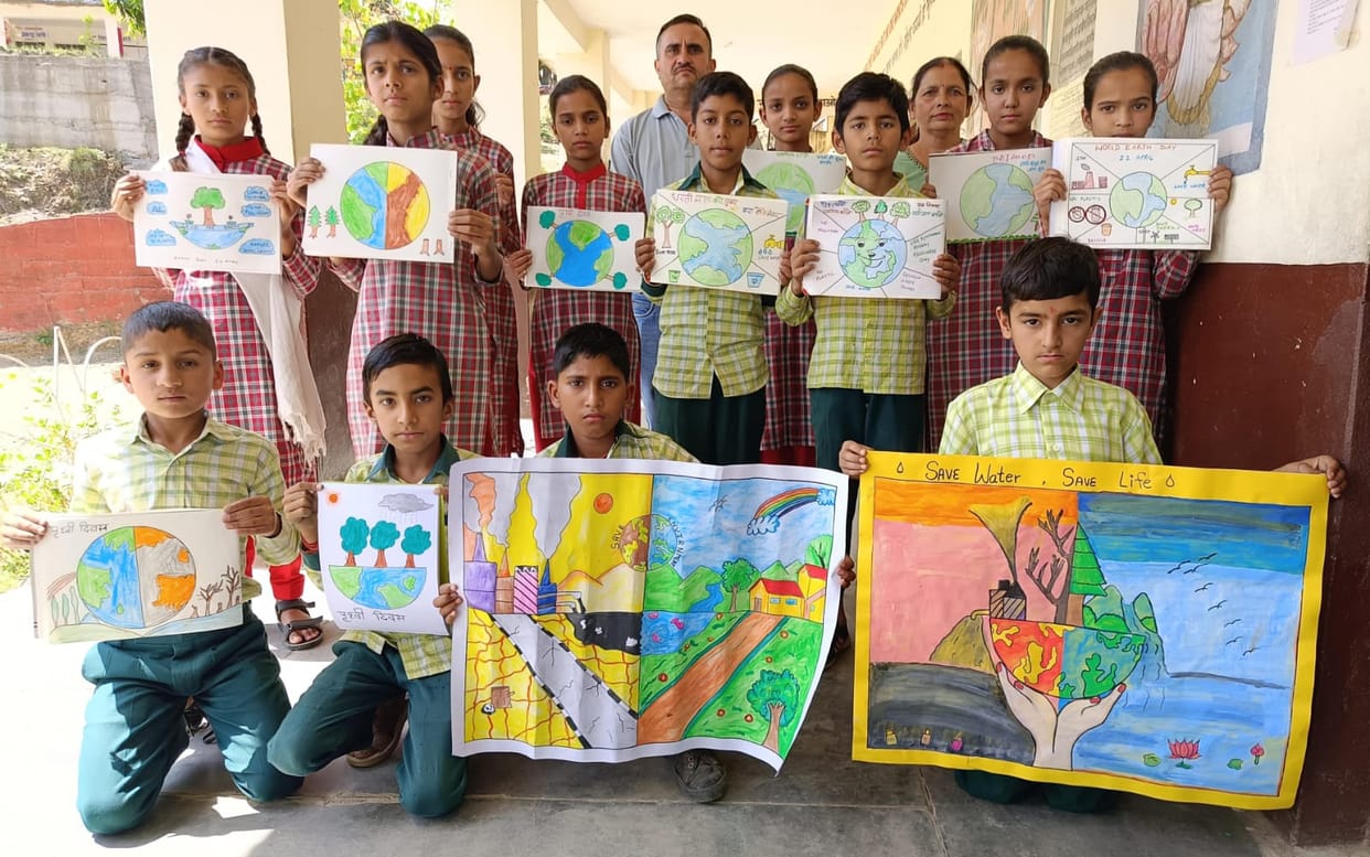 Havan Yagya was performed to convey the message of keeping the environment pure.