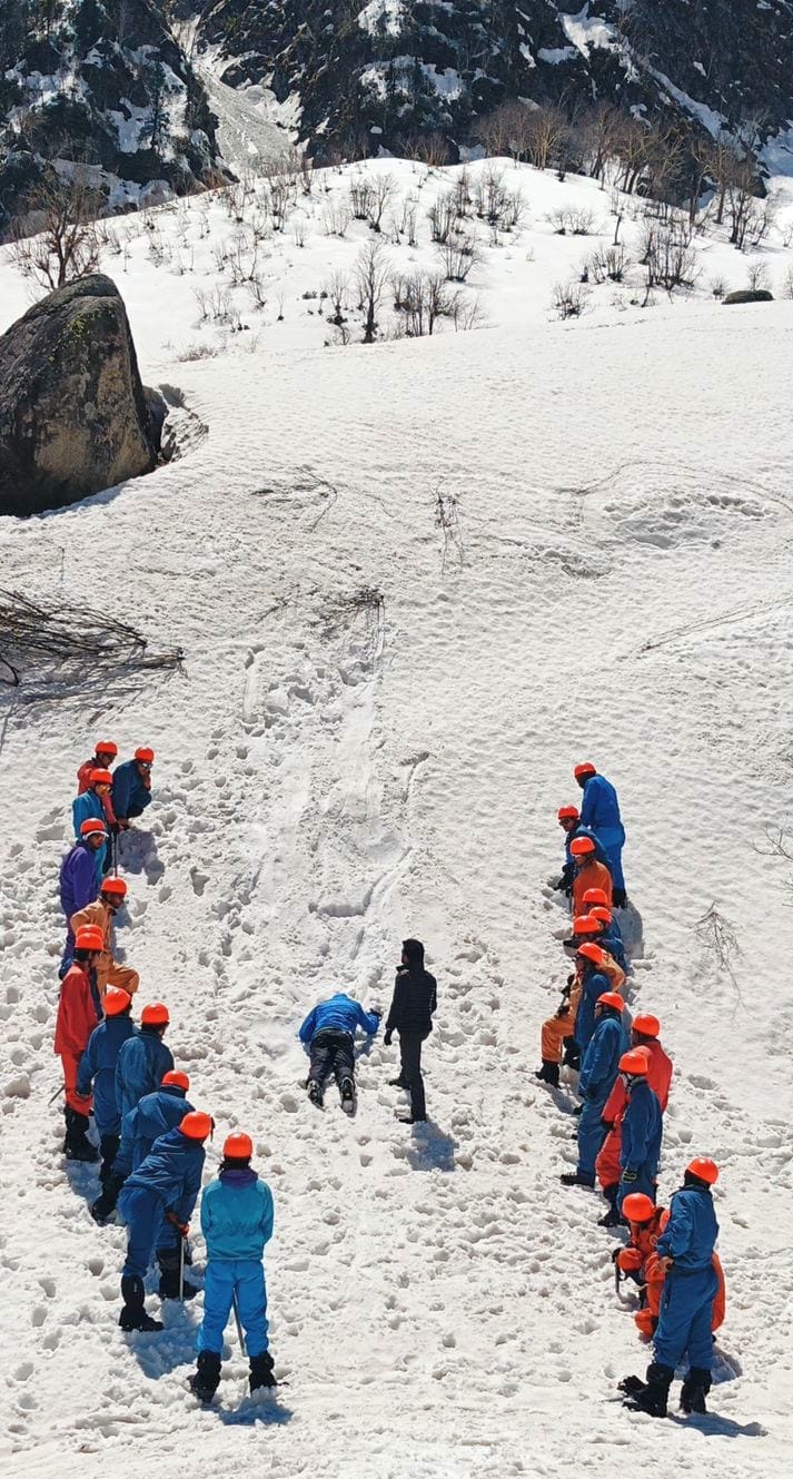 Trainees took training in disaster management