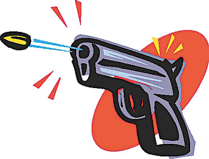 Firing on Pradhan husband brother in Talaspur