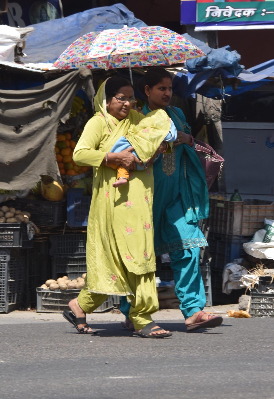 Heat started increasing in Una, mercury reached 35.8 degrees Celsius