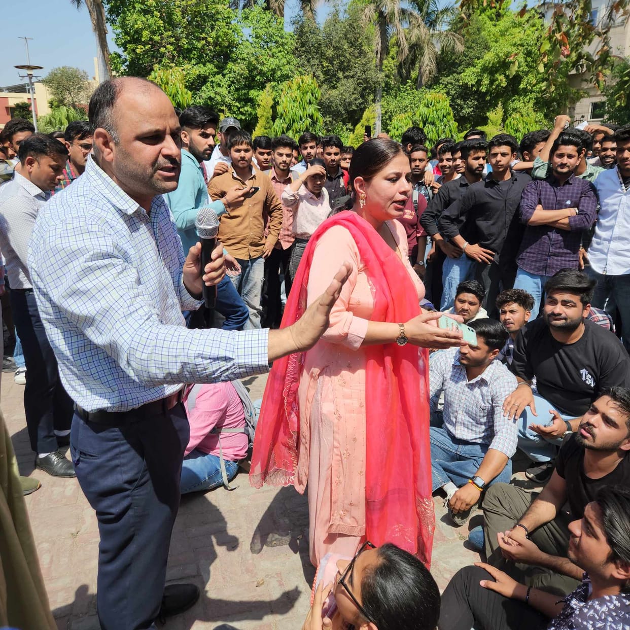 Uproar among students, police had to be calledSearch for this on Google