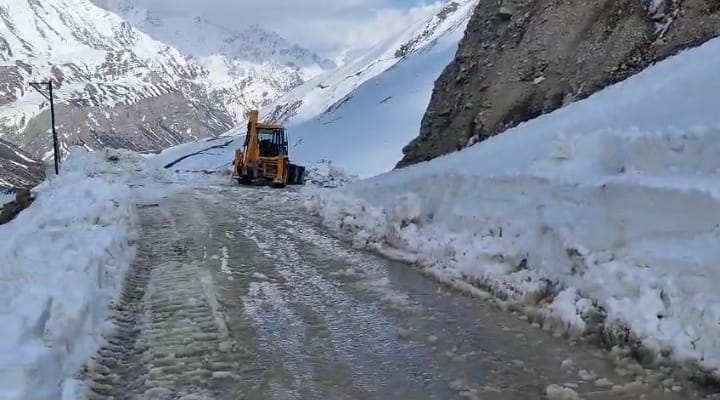 BRO opened Adi Kailash road a month ago