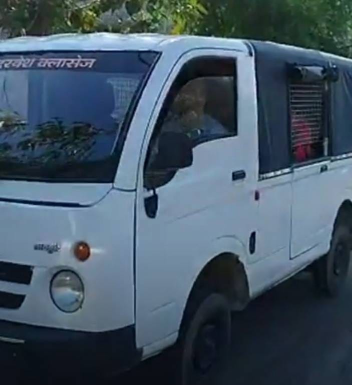 Students are being brought in vans and cruisers of private schools without meeting the standards.