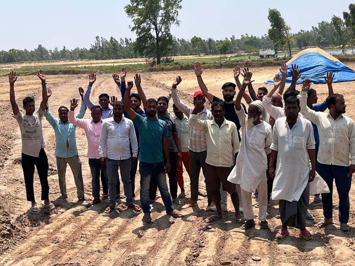 Attempt to acquire land without compensation, farmers enraged