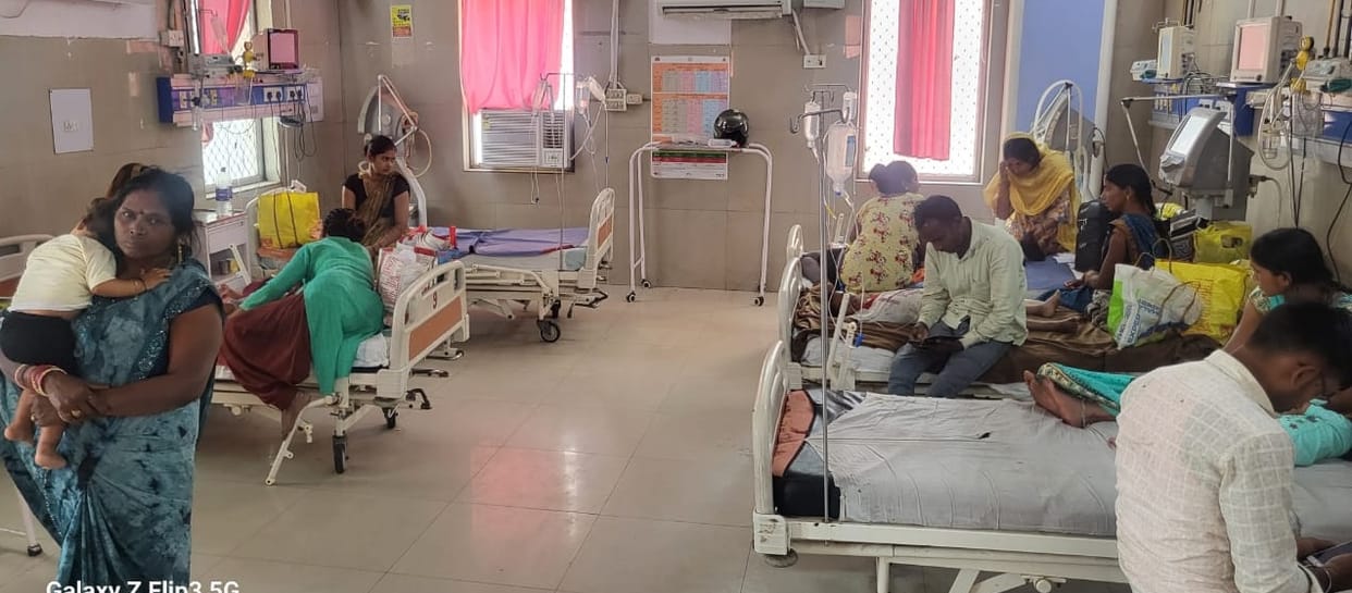 48 children suffering from diarrhea admitted to infectious disease ward