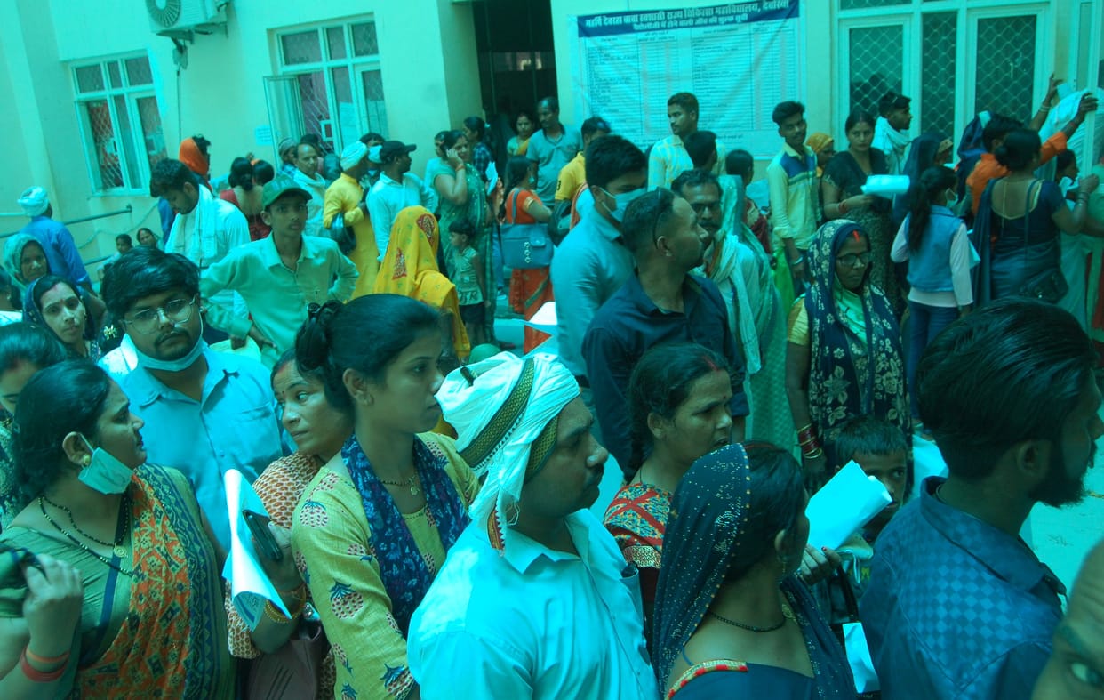 The number of patients increased in Tarkulwa CHC as the weather changed.