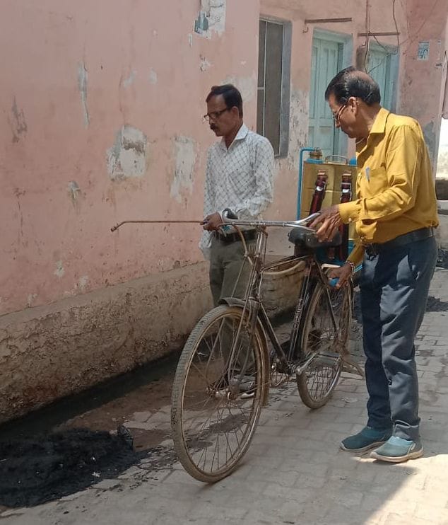 Larvae causing filariasis and malaria found in railway colony