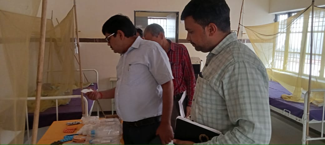 Joint Director Health inspects CHC