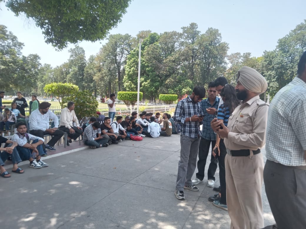 IIHS students expressed anger over examinations