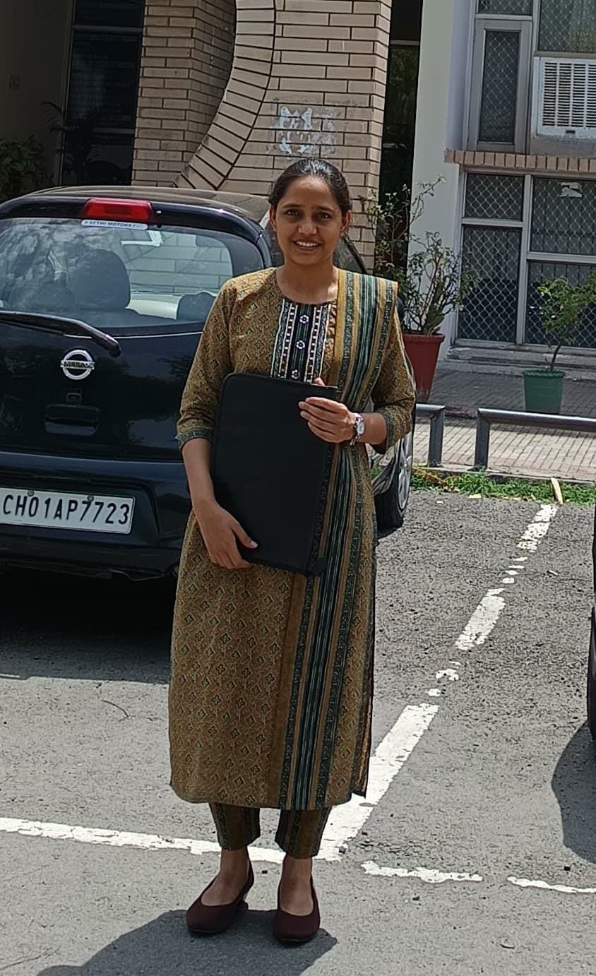 Yogita showed talent