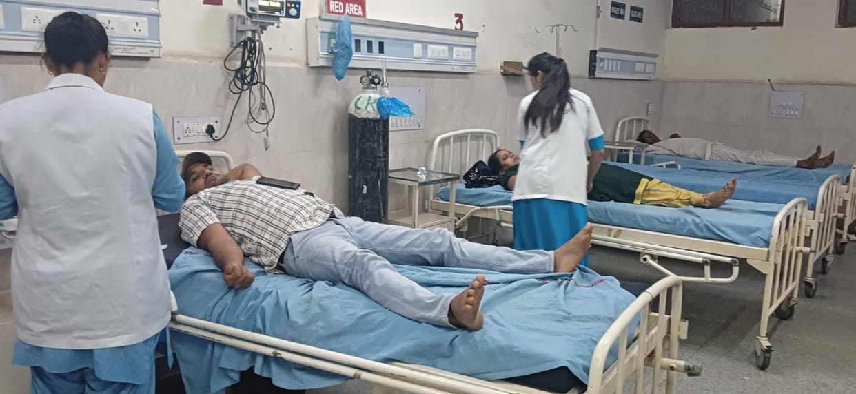 The health of three including a couple deteriorated after eating Prasad.