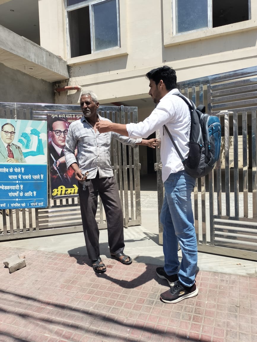 Camp was to be held at 10 o'clock, Ambedkar Bhawan would be locked at 12 o'clock
