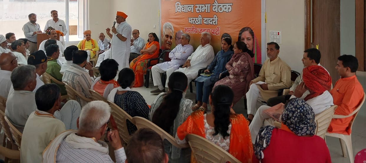 Naib Saini will come to Dadri on April 30 for the first time after becoming the Chief Minister: Manish Grover