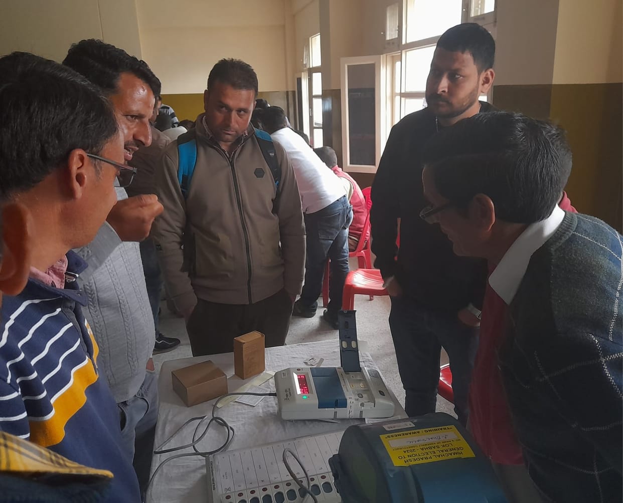 First rehearsal of polling parties conducted in Bharmour