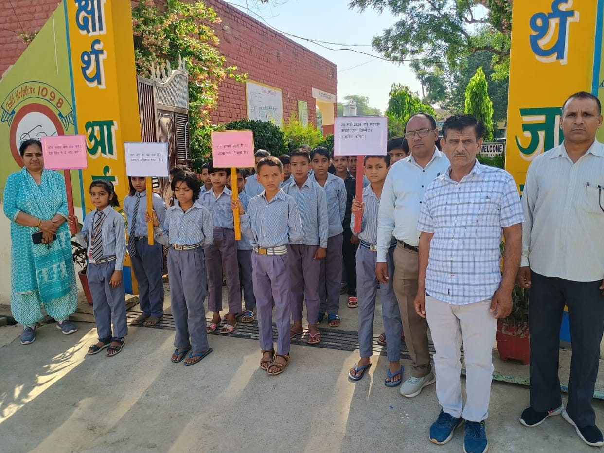 Students take oath to vote