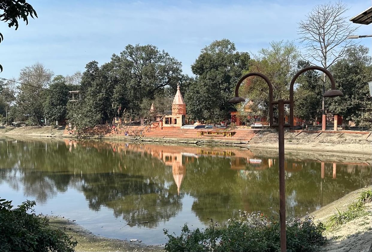 Gomti's lakes reduced water, threat hovering over aquatic organisms