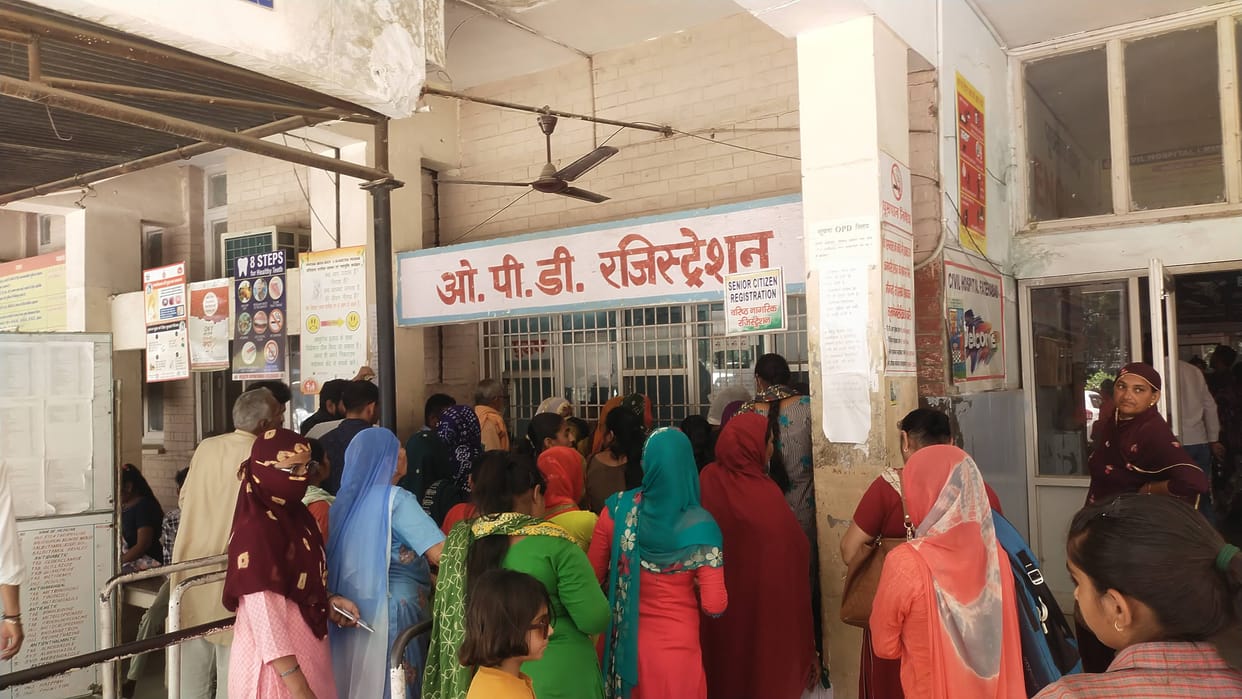 Temperature 40 degrees, fans switched off in hospital, patients in distress
