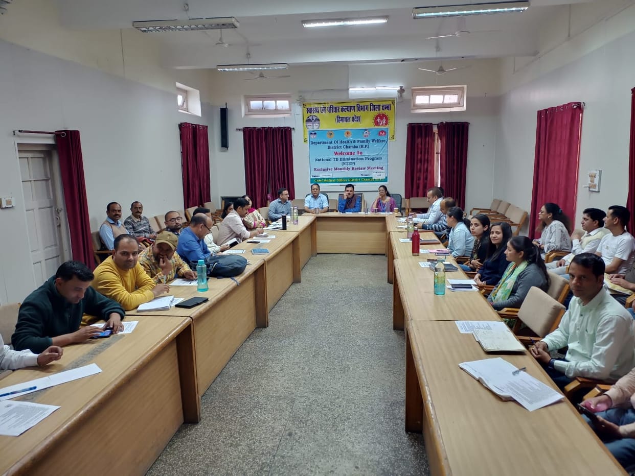Examine patients with symptoms of TB in health institutions: CMO