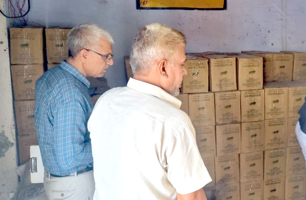Major defects found at the ration depot of Budhakheda