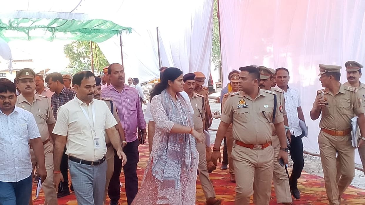 Nomination from today, police at every nook and corner