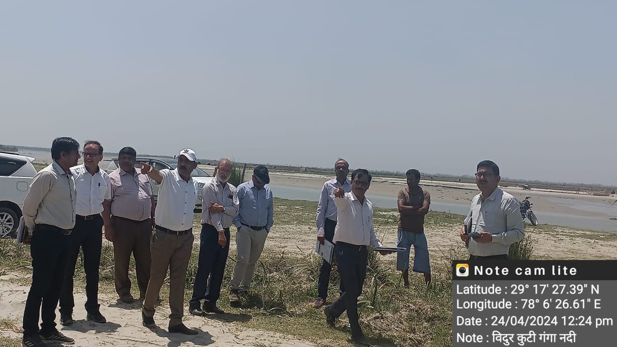 Ganges water process proceeded near Vidurkuti
