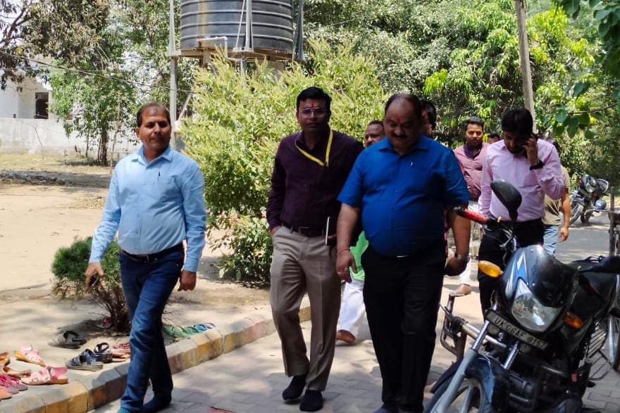 Government of India team examined the reality of development works