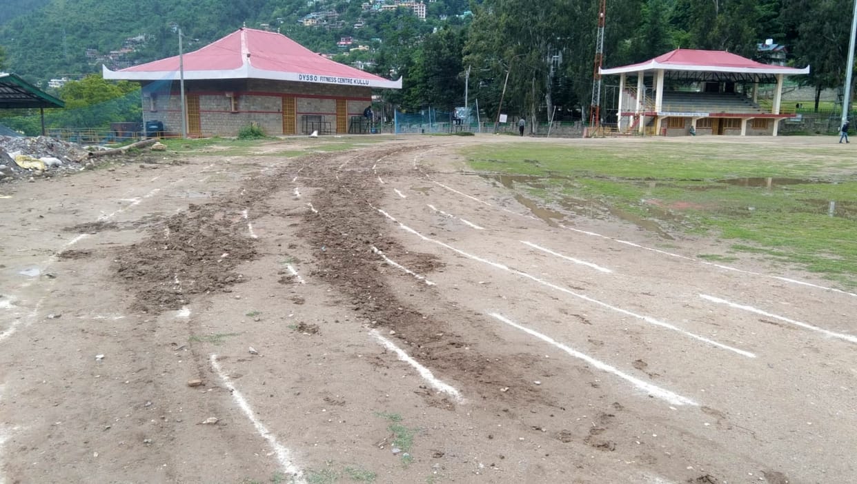 Rain caused disruption, athletics competition canceled