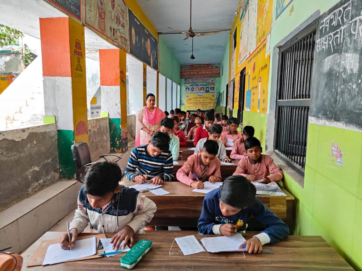 Children of six years of age are not being found for new admission.
