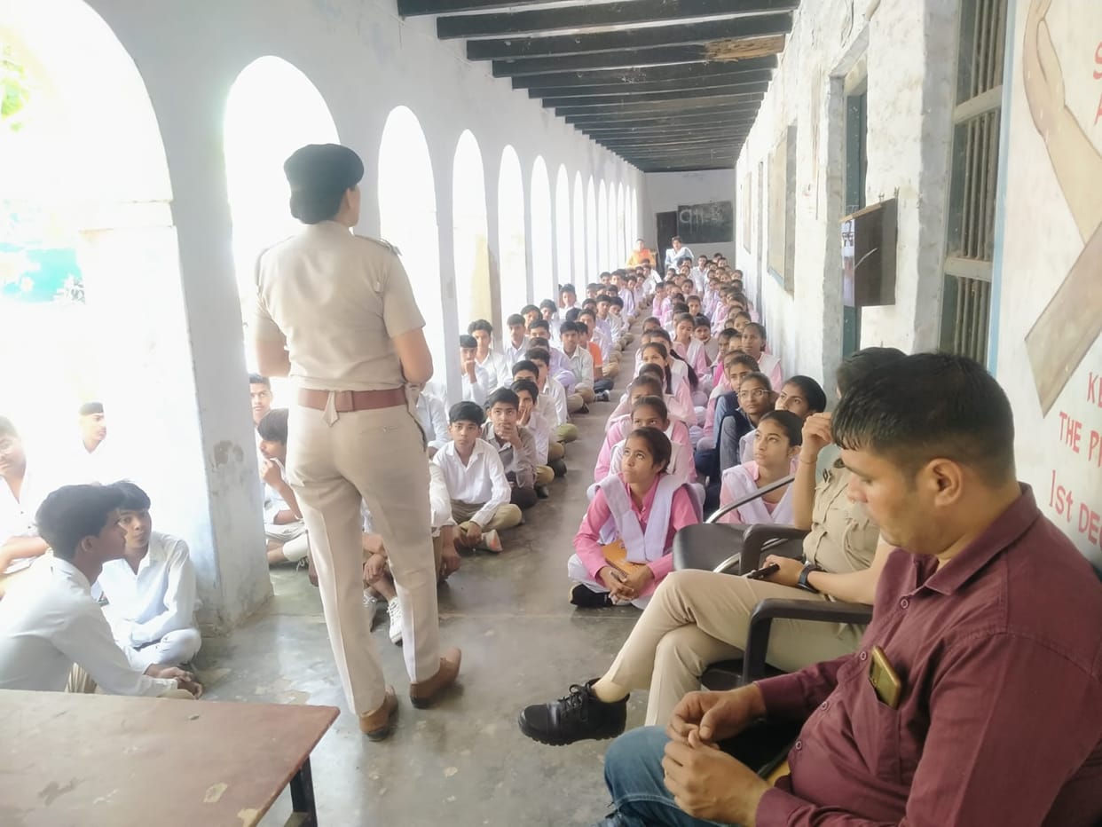 Informed students about POCSO Act
