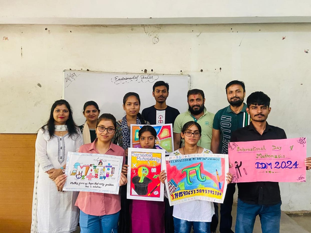 Anuj won in poster making competition