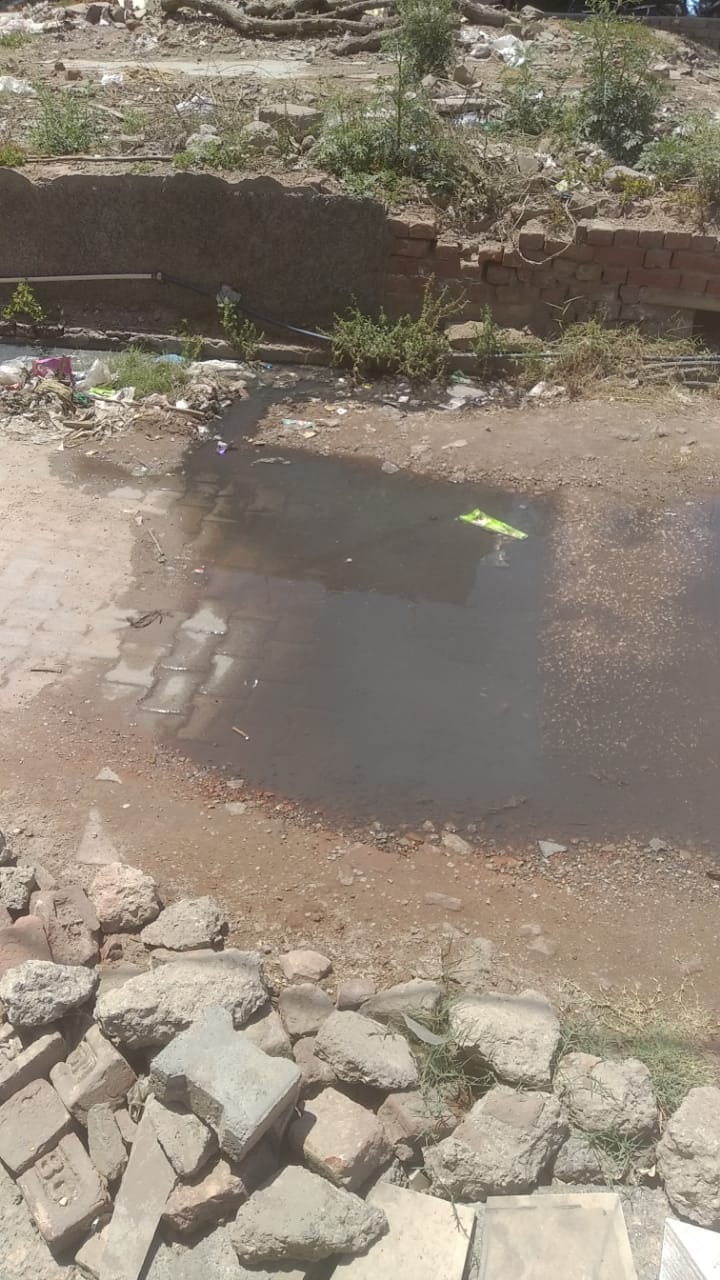 People worried due to lack of drainage of dirty water
