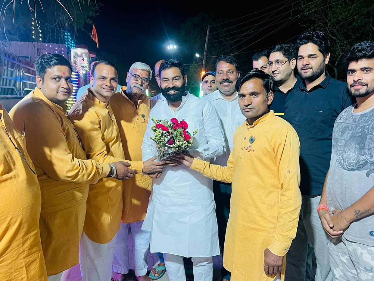 Shyam Baba's Nishan Yatra was conducted