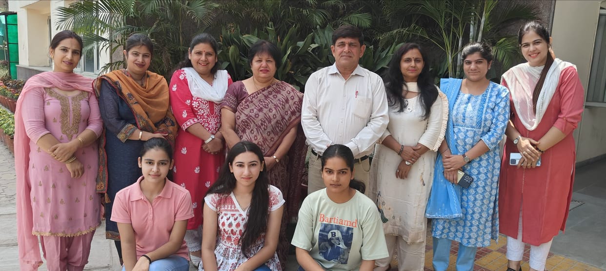 Jigyasa got second place at university level with 88.40 percent marks.