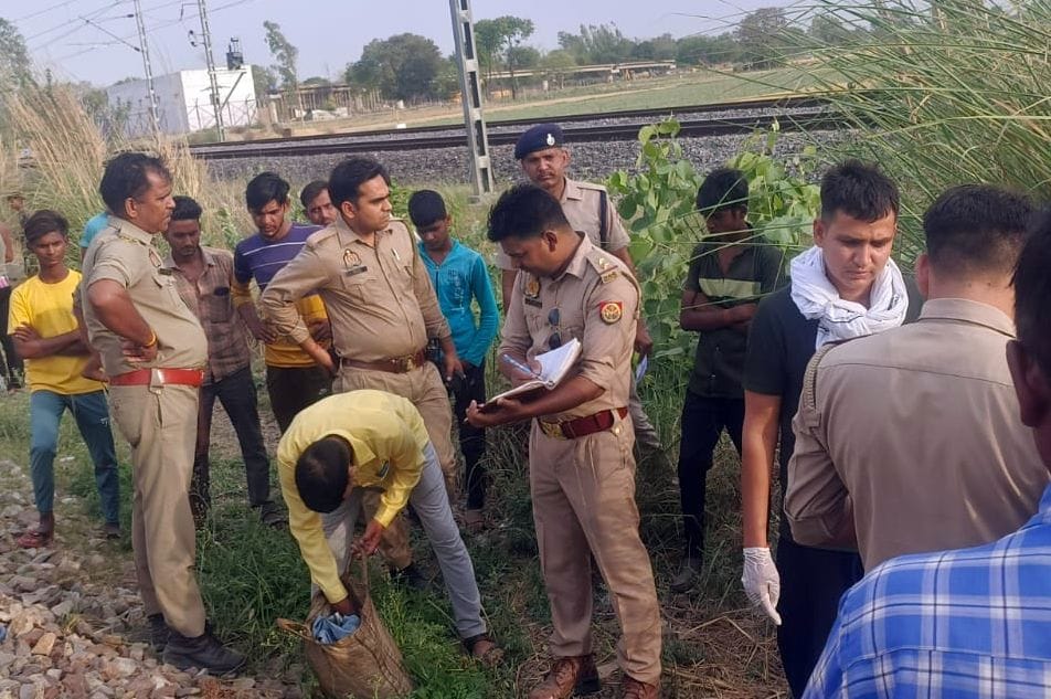 Old man dies after being hit by train