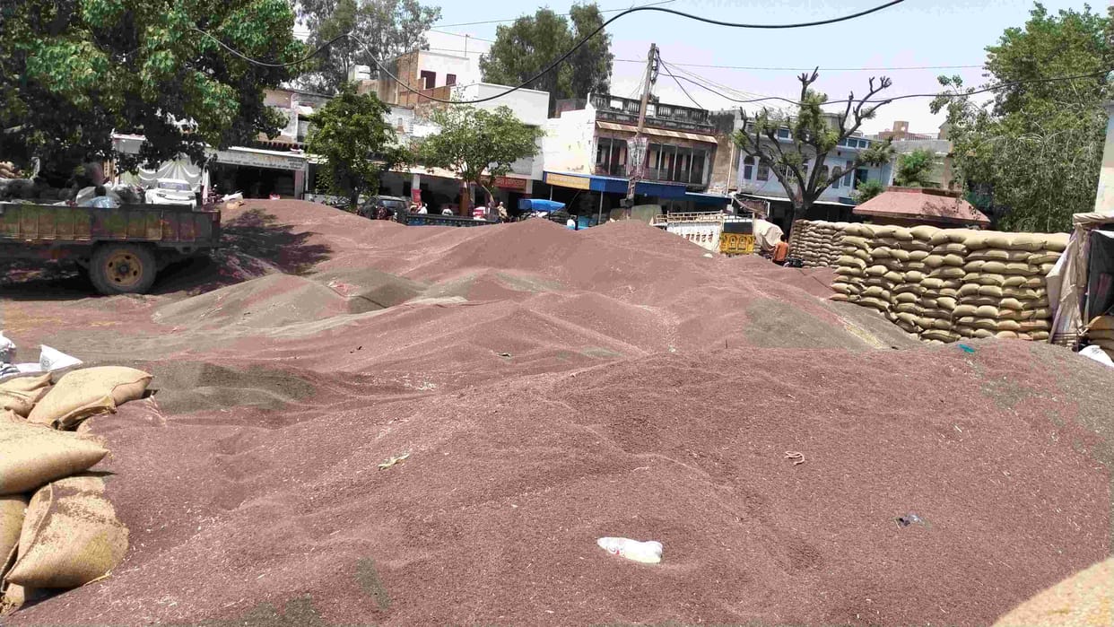 Farmers are not stopping their troubles, forced to stand in a kilometer long line