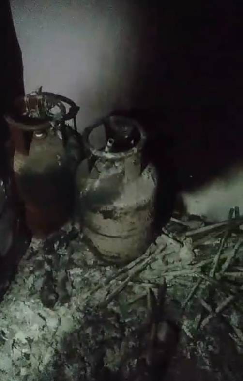 The house of a young man who had inter-caste marriage was set on fire
