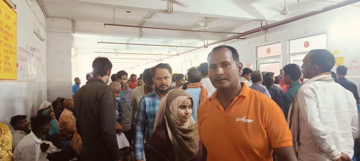 OPD of district hospital ran for an extra hour