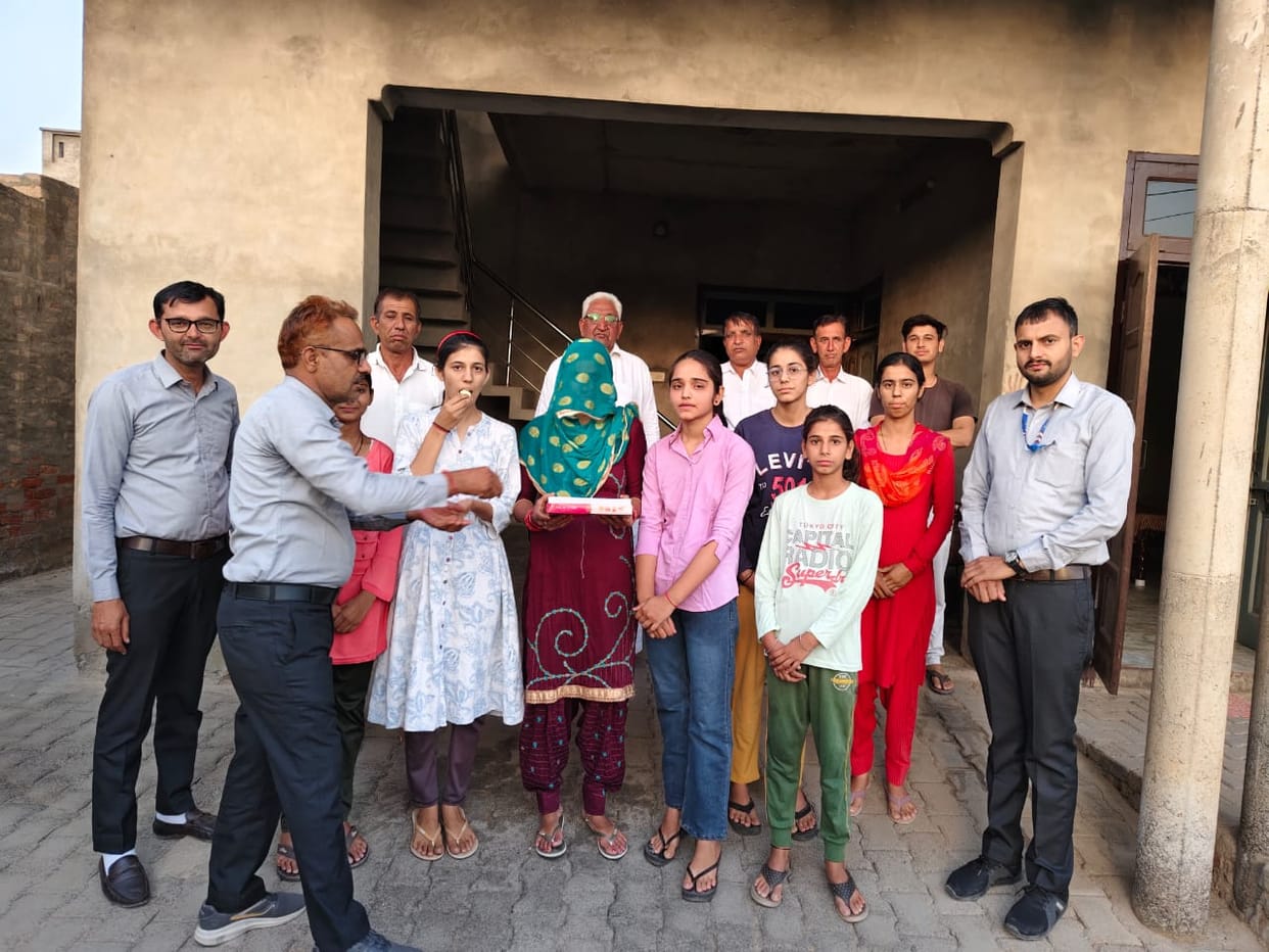 12th class result improved by 3 percent from last year, Sirsa stood at 13th position in the state.