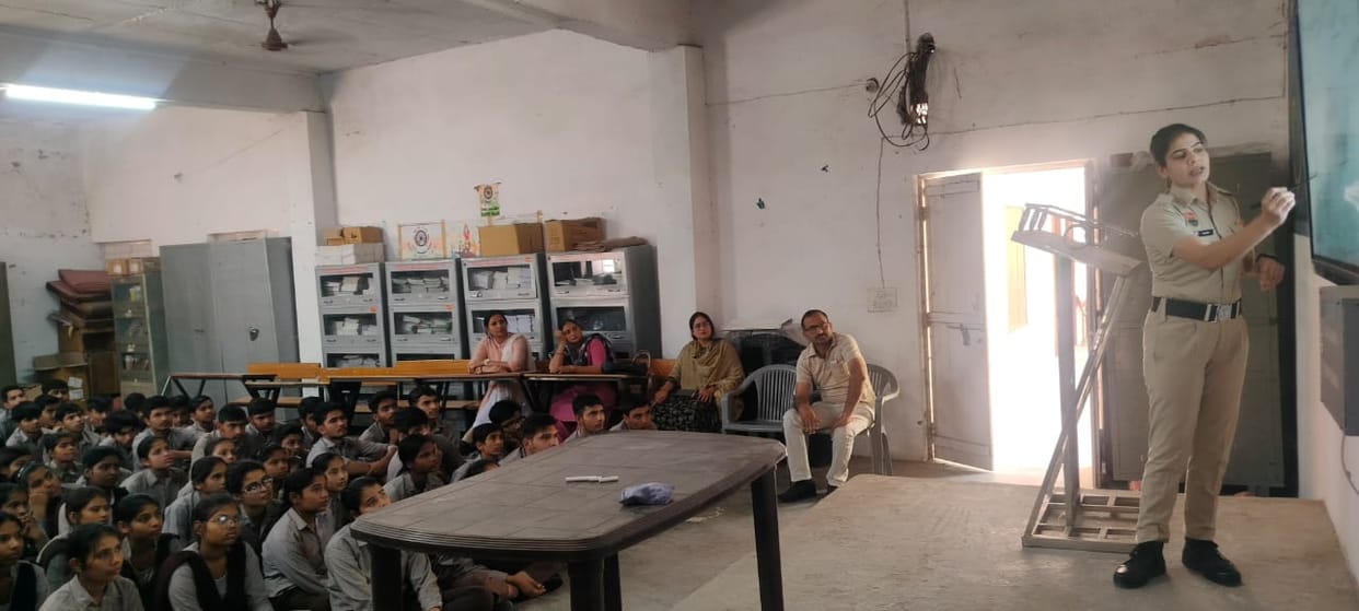 Gave students information about crime prevention