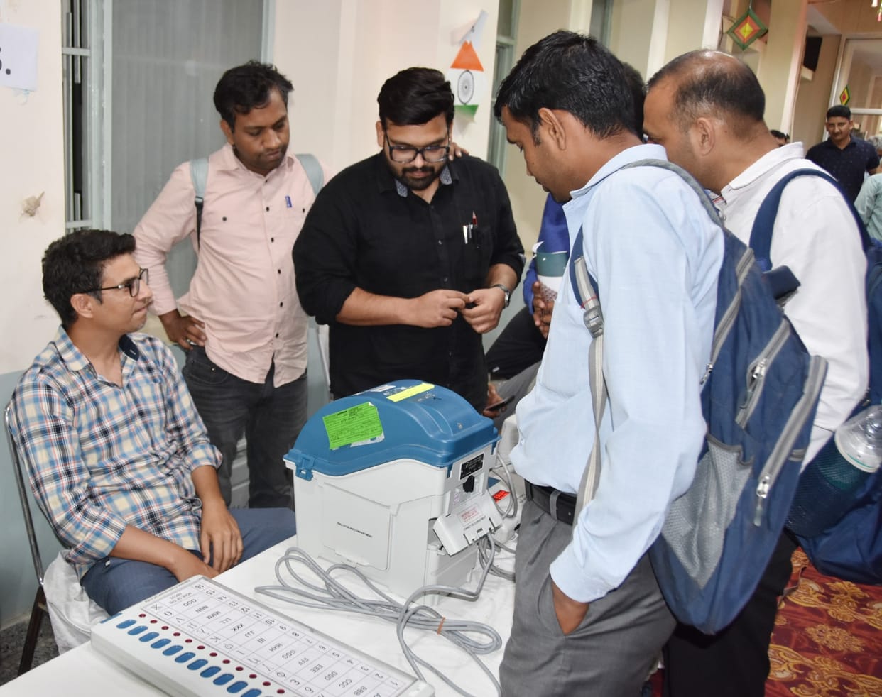 Informed about the intricacies of EVM and VVPAT