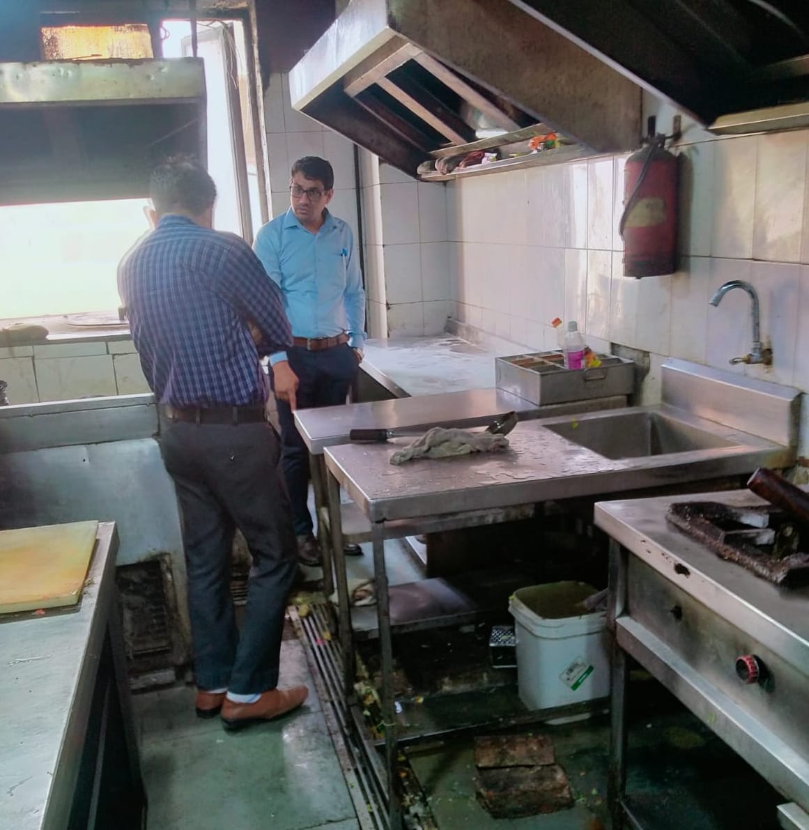 Strictness on adulteration... Samples for pizza, potato masala and cheese
