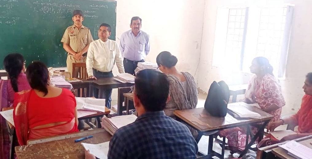 Board Chairman inspected the marking centers of Rewari and Gurugram
