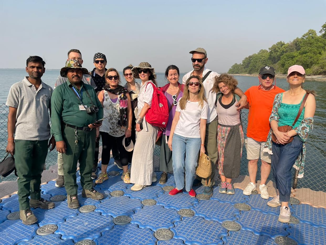 Greek tourists visited PTR