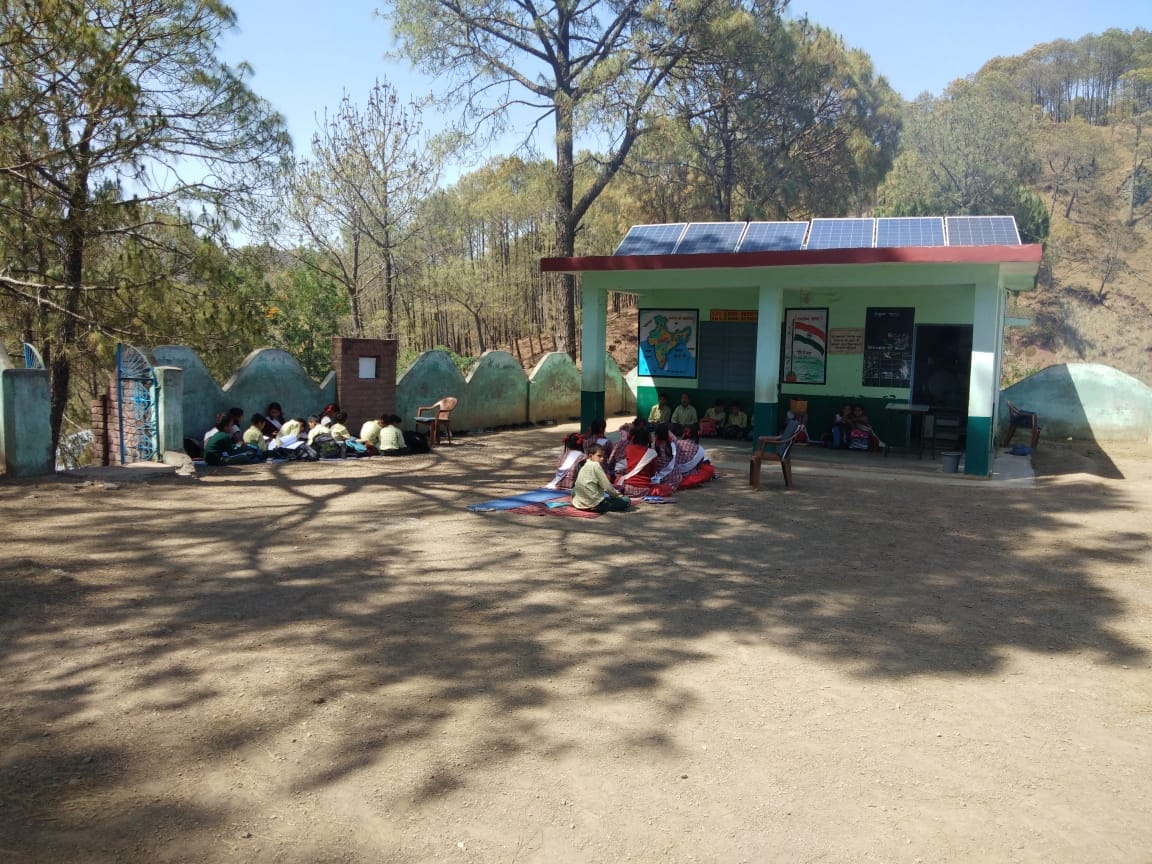 forest department land to prem nagar school